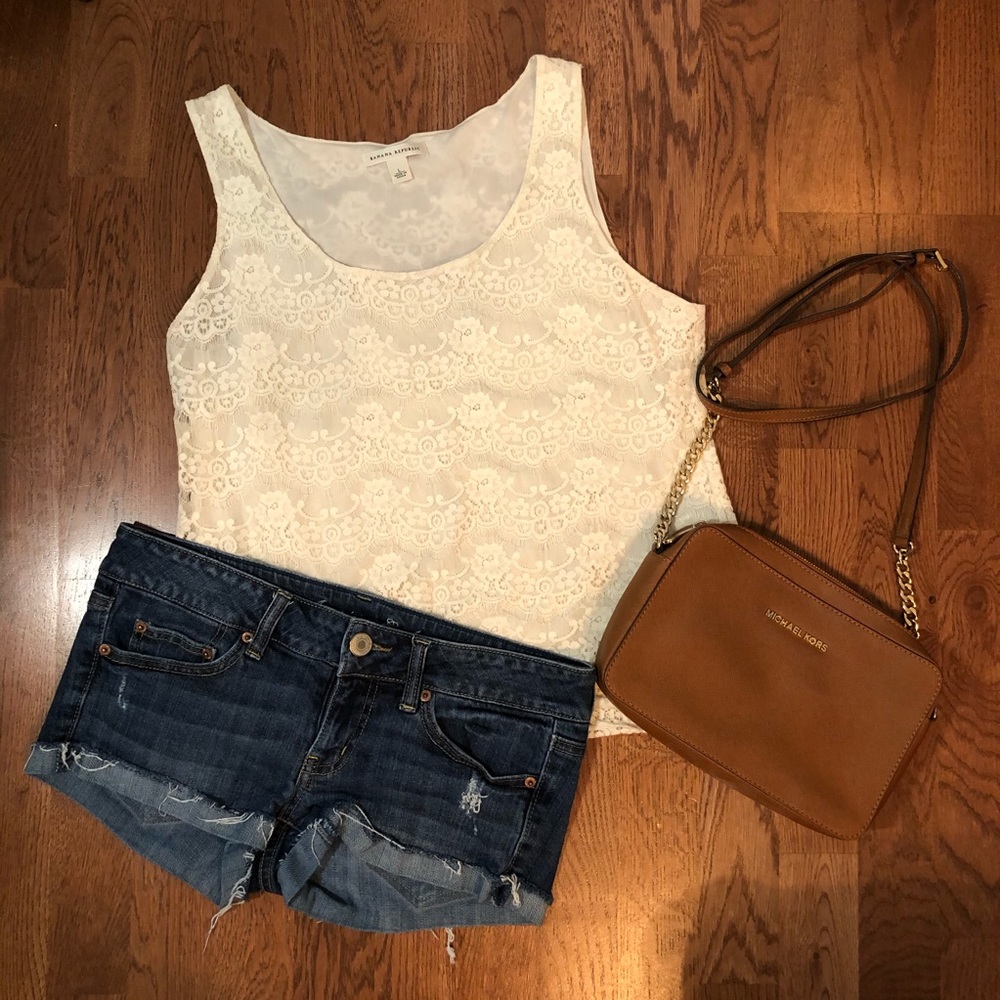 Banana Republic Lace Tank